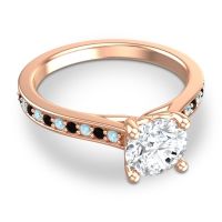 Cathedral Diamond Pave Vakra Ring