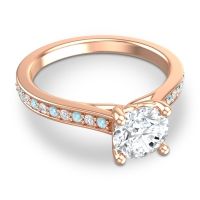 Cathedral Diamond Pave Vakra Ring