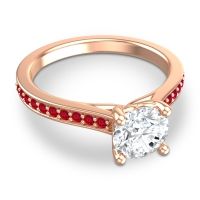 Cathedral Diamond Pave Vakra Ring