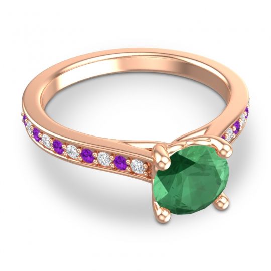 Cathedral Diamond Pave Vakra Ring