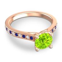 Cathedral Diamond Pave Vakra Ring