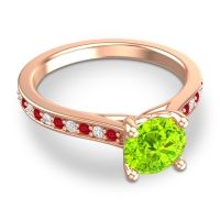 Cathedral Diamond Pave Vakra Ring
