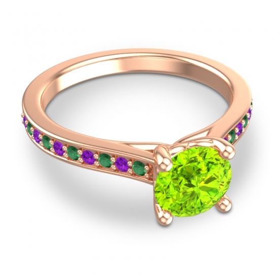 Cathedral Diamond Pave Vakra Ring