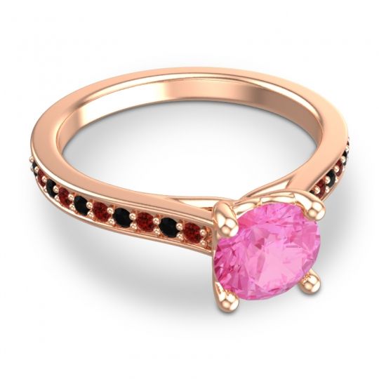 Cathedral Diamond Pave Vakra Ring