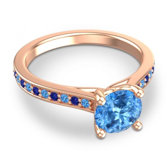 Cathedral Diamond Pave Vakra Ring