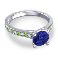 Cathedral Diamond Pave Vakra Ring