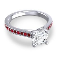 Cathedral Diamond Pave Vakra Ring