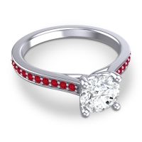 Cathedral Diamond Pave Vakra Ring