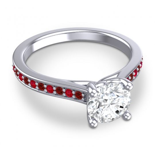 Cathedral Diamond Pave Vakra Ring