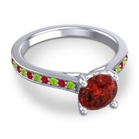 Cathedral Diamond Pave Vakra Ring