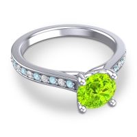 Cathedral Diamond Pave Vakra Ring