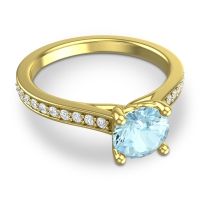 Cathedral Diamond Pave Vakra Ring