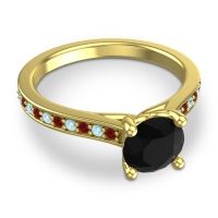 Cathedral Diamond Pave Vakra Ring