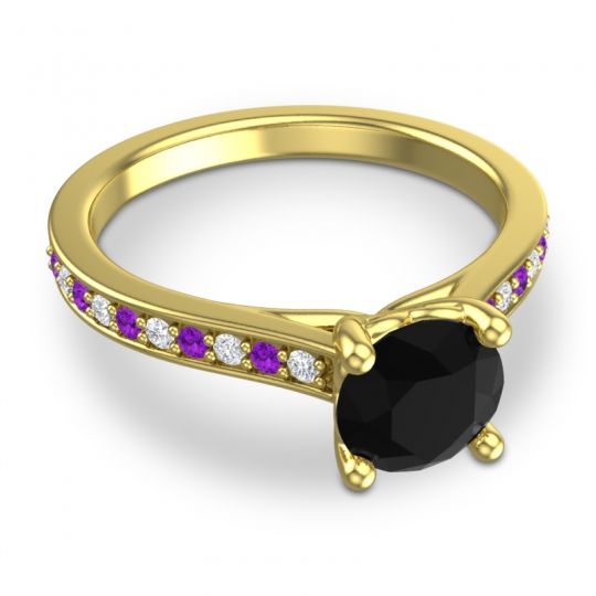 Cathedral Diamond Pave Vakra Ring