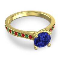 Cathedral Diamond Pave Vakra Ring