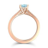 Cathedral Diamond Pave Vakra Ring