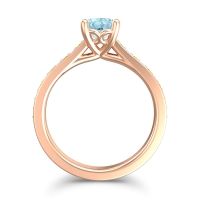 Cathedral Diamond Pave Vakra Ring