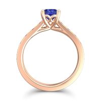 Cathedral Diamond Pave Vakra Ring