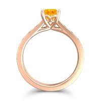 Cathedral Diamond Pave Vakra Ring