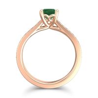 Cathedral Diamond Pave Vakra Ring