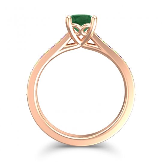 Cathedral Diamond Pave Vakra Ring