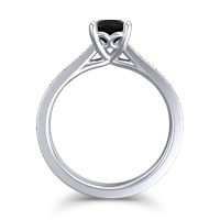 Cathedral Diamond Pave Vakra Ring