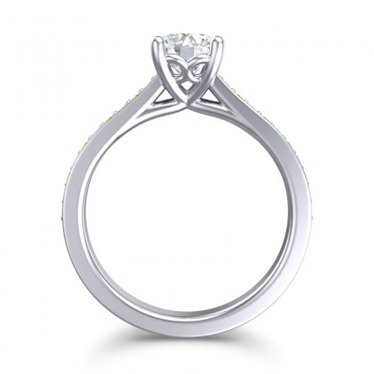 Cathedral Diamond Pave Vakra Ring
