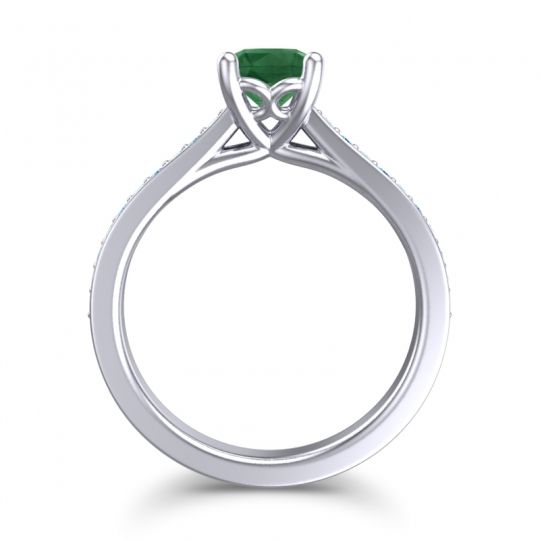 Cathedral Diamond Pave Vakra Ring