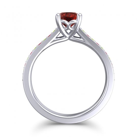 Cathedral Diamond Pave Vakra Ring