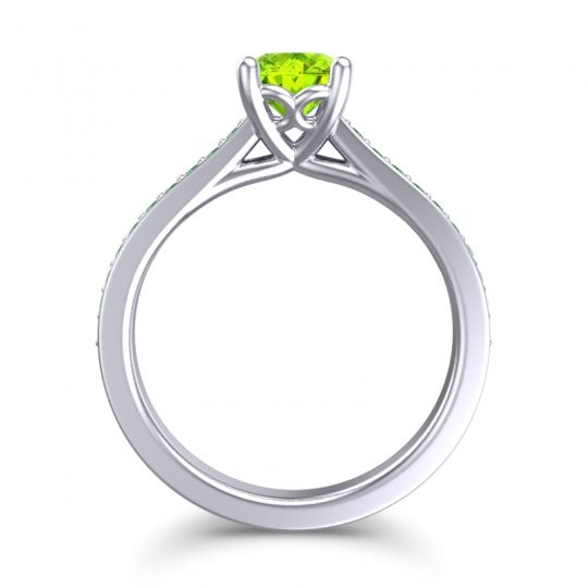 Cathedral Diamond Pave Vakra Ring