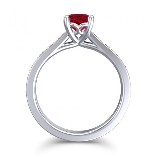 Cathedral Diamond Pave Vakra Ring