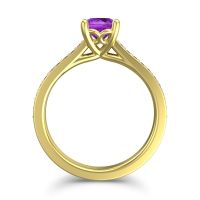 Cathedral Diamond Pave Vakra Ring