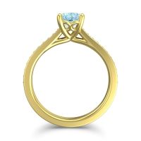 Cathedral Diamond Pave Vakra Ring