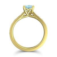 Cathedral Diamond Pave Vakra Ring