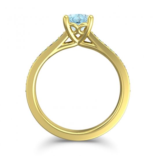 Cathedral Diamond Pave Vakra Ring