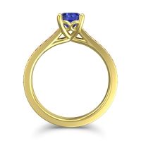 Cathedral Diamond Pave Vakra Ring