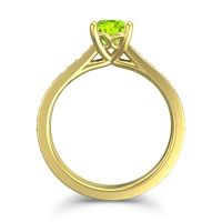 Cathedral Diamond Pave Vakra Ring