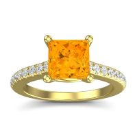 Princess Cut Racana Ring