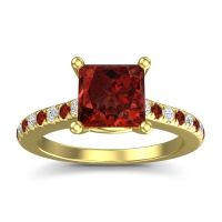 Princess Cut Racana Ring