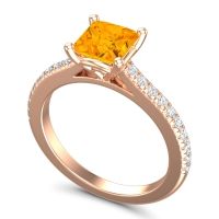 Princess Cut Racana Ring