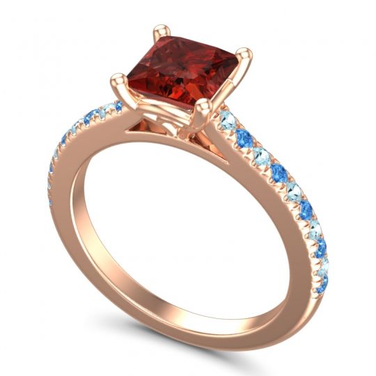 Princess Cut Racana Ring