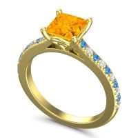 Princess Cut Racana Ring