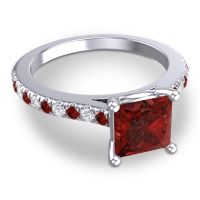 Princess Cut Racana Ring