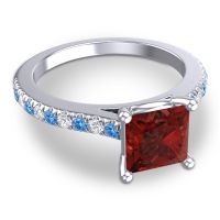 Princess Cut Racana Ring