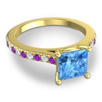 Princess Cut Racana Ring