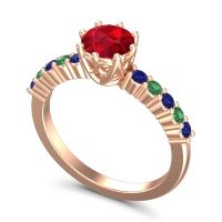 Classic Pave Musa Ring