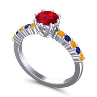 Classic Pave Musa Ring