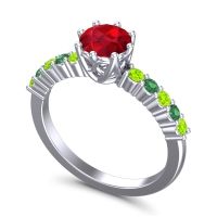 Classic Pave Musa Ring