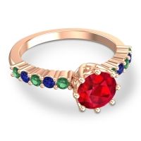 Classic Pave Musa Ring