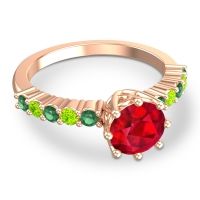 Classic Pave Musa Ring